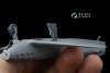 Quinta Studio QT72015 Yak-1 Undercarriage covers (Zvezda) 1/72